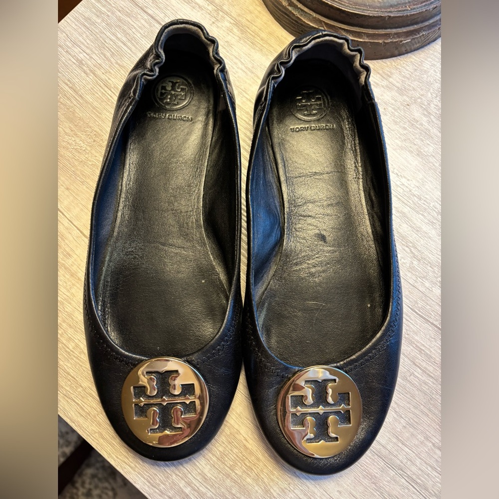 Tory Burch Minnie Travel Ballet Flats 8.5